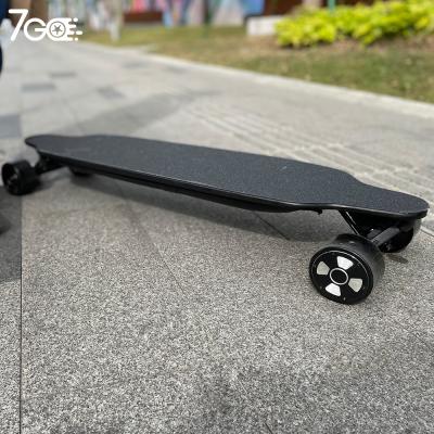 China Adult Alibaba Amazon Drop Boarding 4 Wheel Board Electronic Dual Hub Motor Electric Skateboard Skateboard for sale