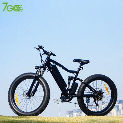 China Shimano 7speed Mountain Electric Motor Bicycle 500w Aluminum Alloy Bicycle 500w Mtb Motor Rear Fast E-Bike Electric Off Road Fat Tire for sale