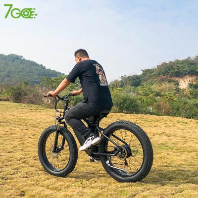 China Aluminum alloy 48v 500w motor mountain e-bike electric bicycle electric bicycle full rear suspension with lithium battery for sale