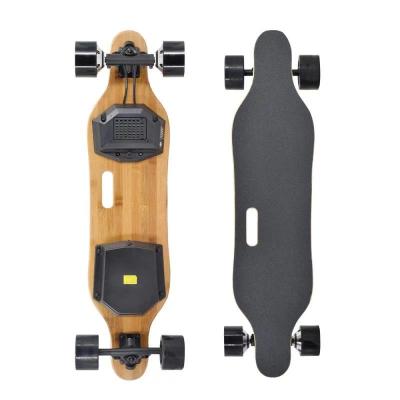 China Hottest 90Mm Durable PU Wheel Unisex Scooter With E-brake Electric Skateboard Scooter For Adults for sale