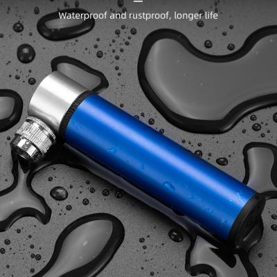 China Aluminum Alloy Mini Portable Bicycle Compressor Bike Inflator Bicycle Tire Pump for Bike or Ball for sale