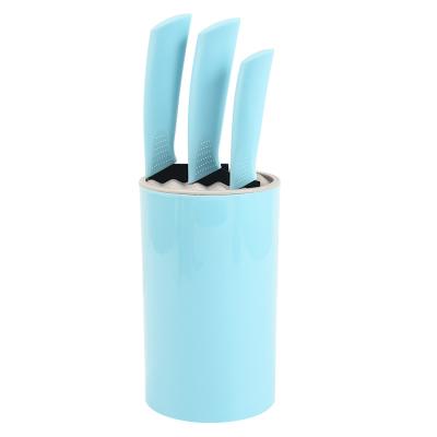 China 4 Piece Minimalist Food Grade Heat Resistant Kitchen Knife Set Kitchen Accessories Light Blue for sale