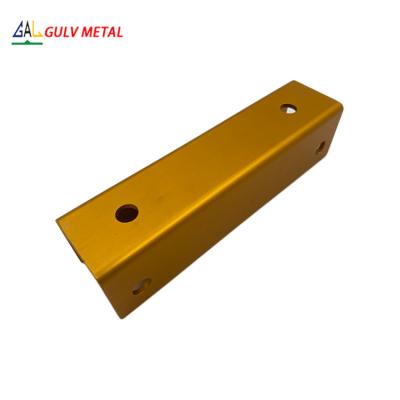 China Durable industrial aluminum alloy u profile processing industry cnc aluminum profile for processing industry for sale