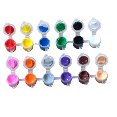 China Nox-toxic high quality acrylic paint gouache watercolor paint handle set for sale