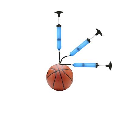 China Other Cheap Standard PP Plastic Manual Double Action Small Anti Burst Soccer Ball Portable Inflatable Hand Compressor Kit for sale