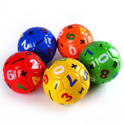 China Soccer Balls Size 3 Size 3 Toddler Outdoor Exercise Soccer Ball with Number Alphabet Animal Patterns,Cute Machine Stitched Ball Toys for sale