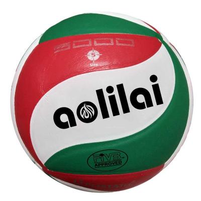 China custom pallavolo logo volleyball size 5 Microfiber PU 4500 Laminated Match Volleyball Ball Volleyball for sale