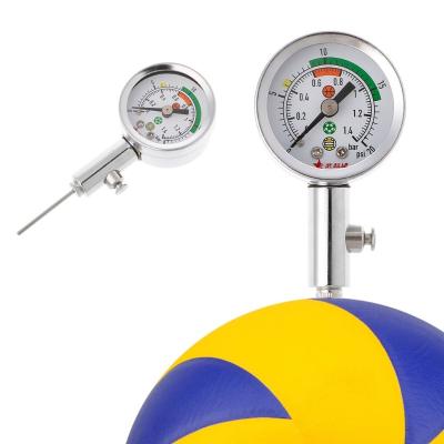 China 1pc Soccer Ball Pressure Gauge Air Watch Soccer Volleyball Basketball Barometers Barometers for sale