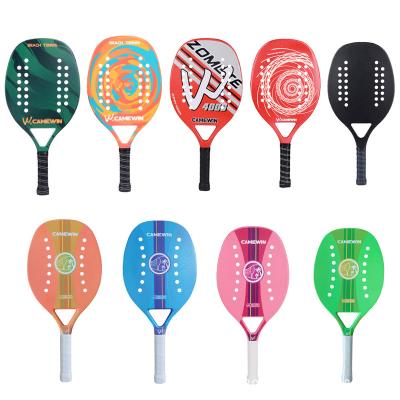 China 100% Carbon Graphite ZUOMAN Customized Design Hot Sale 18K Carbon Padel Racket Manufacturer for sale