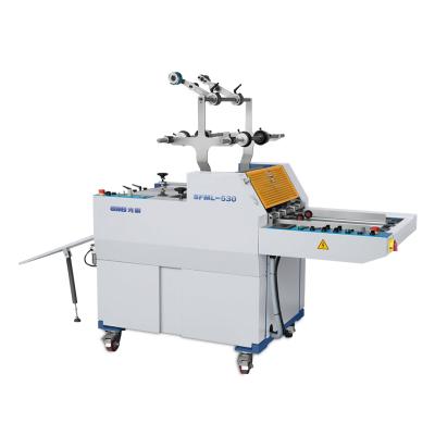 China machinery & Semi Automatic Paper Film Material Board Laminating Machine for sale