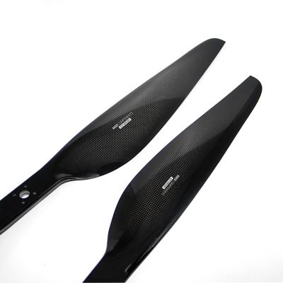 China Carbon fiber+resin FLUXER 24X7.8 Burst Prop High Performance Carbon Fiber Blade CRAZY Propeller For Adult Bumblebee Motor for sale