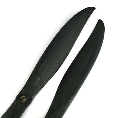 China CR Hobby Inch 47X13.0 CRAZY High Prop 50kg-75kg Carbon Fiber Blade Thrust Propeller For Paramotor Drone for sale