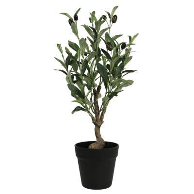 China Small Good Price 55cm Environmental Fake Olive Tree With Fruits for sale