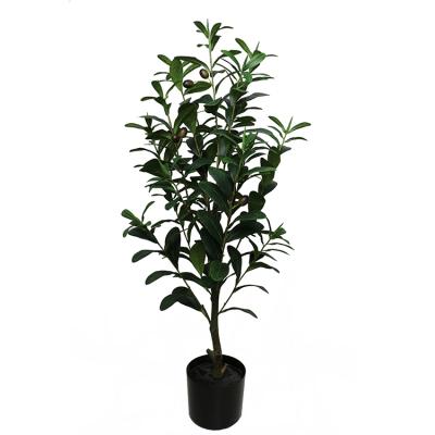 China 3ft indoor artificial tree olive new sale environmental product with fruits for sale