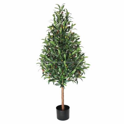 China Eco-friendly plastic olive tree, 90cm topiary tree and artificial olive for sale