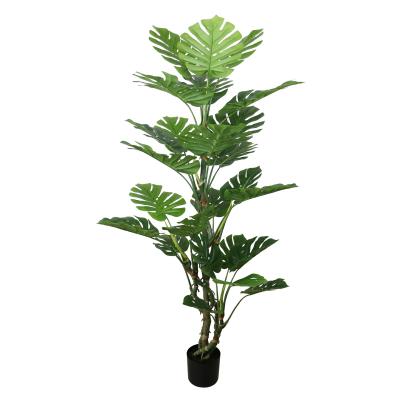 China Wholesale 170cm Artificial Tree Customized By Environmental Design Monstera Monstera for sale