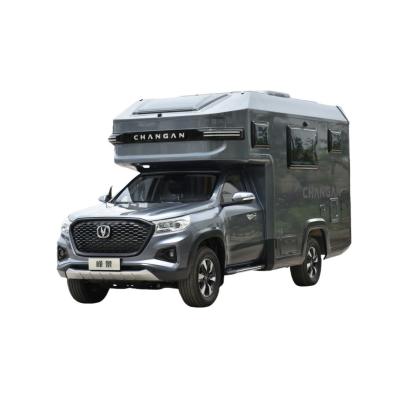 Chine 2023 Changan Truck Camper RV Voiture 4x4 Camper Changan Caravane couple 390 Caméra arrière 360° à vendre