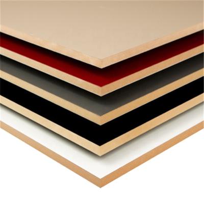 China 18mm MDF/Particle Laminated Melamine Moisture Proof Board/Plywood for sale