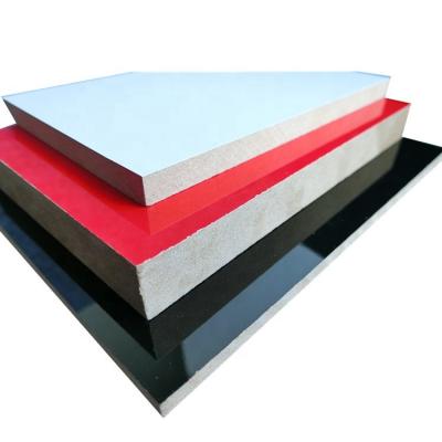 China Moisture Proof Price Black Melamine MDF Board Sheets For Bangladesh for sale