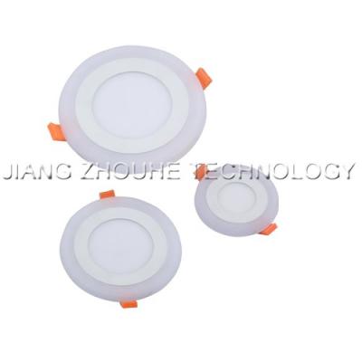 China Hotel / School / Meeting Room Double Color Led Panel Light Round And Square Led for sale