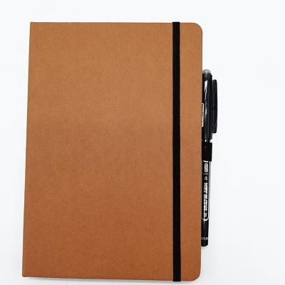 China Small Elastic Waterproof Notebook Eco-Friendly Paper Cosmos Waterproof Sample Closure Notebook for sale