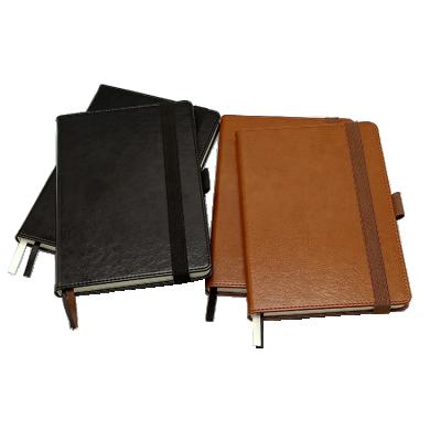 China High-Rated Genuine Quality Genuine Leather Notebook Diary Notebook Cow Leather Business Notebook for sale