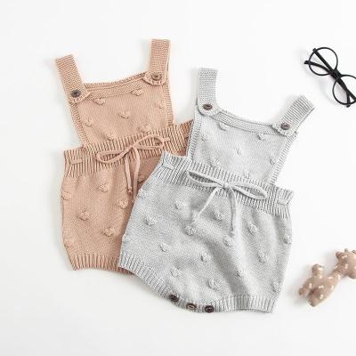 China Loungewear Baby Knit Jumpsuit Autumn Infant Newborn Girls Knitted Wool Romper For Boys Jumpsuit Toddler Baby Overalls Clothes for sale