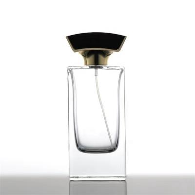 China Customized Hot Selling Customized 100ml Perfume Bottle Luxury Glass Perfume Bottle Transparent Cosmetic Glass Bottle Recyclable for sale