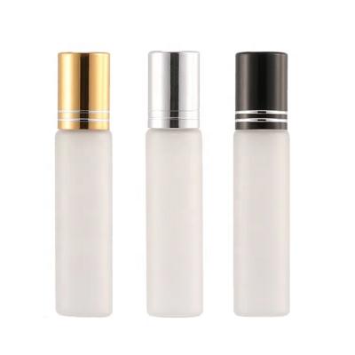 China 10ml tube glass recyclable perfume bottle with sprayer aluminum cap mini glass bottle for perfume package for sale