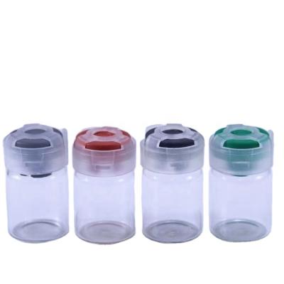 China Trustworthy Recyclable Powder Bottle Clear Glass Vial Bayonet Glass Bottle China Supplier 3ml 5ml 7ml 8ml 10ml 15ml 20ml for sale