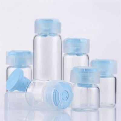 China Factory Price 3ml 5ml 10ml 15ml 20ml 30ml High Quality Recyclable High Quality Powder Bottle Clear Glass Vial for sale