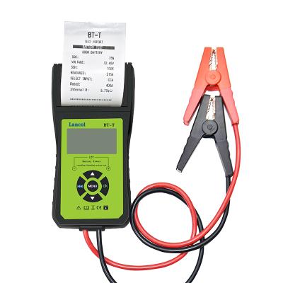 China 12v Lead Acid AGM Battery BT-T 12V Starter GEL EFB Battery Tester with Printer for sale