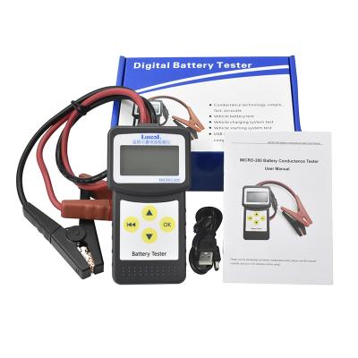 China 12V Digital Car Battery Charge Tester With Print Function 30-200Ah MICRO-200 for sale