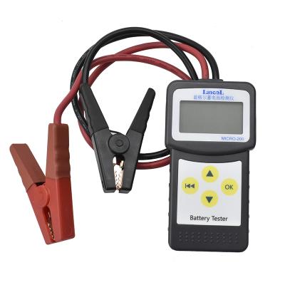 China Original Automotive Repair Shops Factory 12V GEL AGM Battery Tester MICRO-200 With OEM Logo for sale