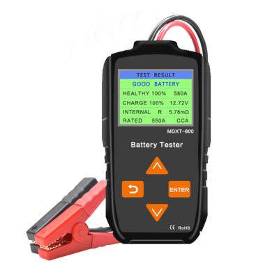 China Newest Lancol LCD Color LCD Display 12V 24v CCA Battery Tester MDXT-600 Dosplay for sale