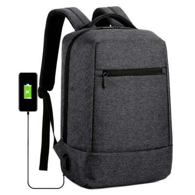 China With Fashion Custom Backpack Waterproof USB Laptop Backpack With USB Port for sale