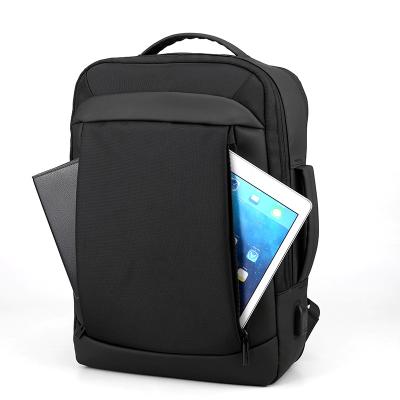 China With USB Custom Wholesale School Backpack Supplies Large Capacity School Bag School Polyester Backpack for sale