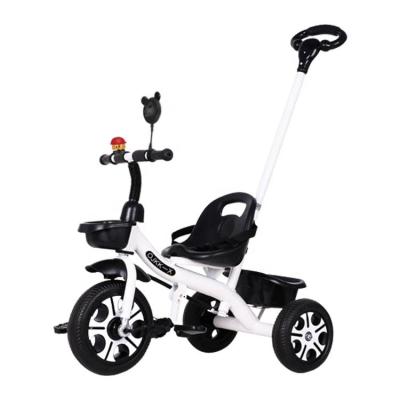 China Ride On Toy 1-6 years old kids tricyle new fashion baby tricycle steel kids tricycle with music cheap baby mini bicycles for sale