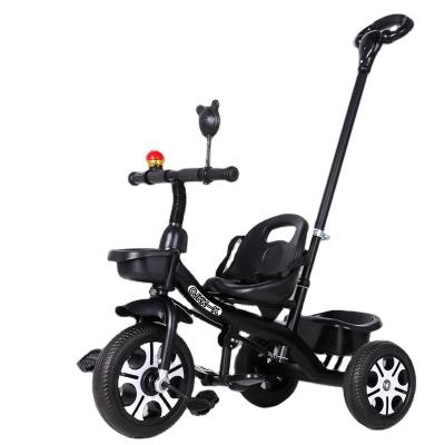 China Ride On Toy Cheap baby mini bicycles  baby tricycle steel kids tricycle with music plastic tricycle for 1-6 years kids for sale