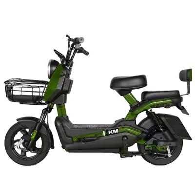 China Steel Frame+Plastic Cover Electric bike From factory and large LCD screen E-scooter  Affordable price Electric bicycle for sale