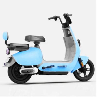 China Steel Frame+Plastic Cover Hot Sale 50km/Hour Scooter Electric 350W Scooter E-Bike Electric Bicycle 2 Wheels Strong Electric Bike for sale