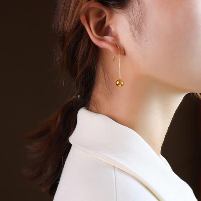 China 2021 Dimensional Pearl Earring Chunky Fashion Gold Plated Round Gold Marka's FASHIONABLE Women's Earrings Korean Statement Premium Design Small for sale