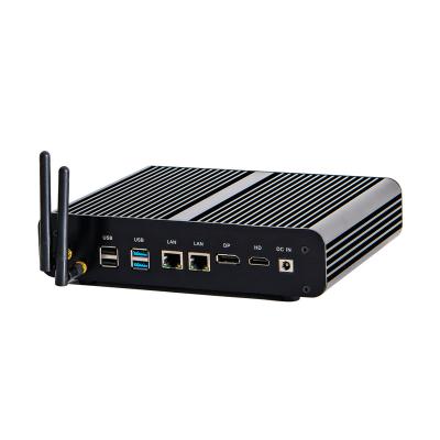 China Educational Mini Computer Core i7 8565U/7560U i5 8250U/7260U DP 2*DDR4 M.2+Msata+2.5 Fanless Educational Gaming PC Nuc PC HTPC Nettop 4K for sale