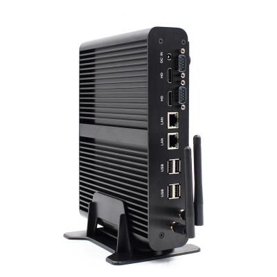 China Topton BUSINESS Mini Gaming PC Pro Intel HD Graphics 620 300M Wifi Kaby Lake Fanless Desktop Computer Intel Core i7 7500U Topton Wind10 for sale