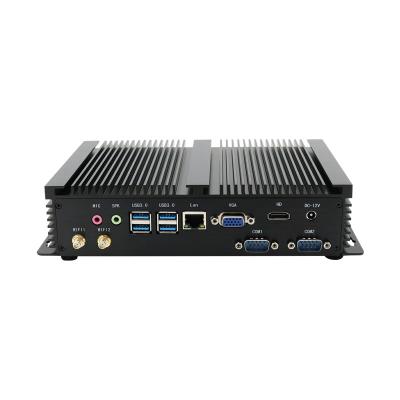 China X86 Industrial Fanless Mini PC i7-8565U i5-8265U 7*24 Working 2*RS232 HD VGA 1*Lan 2*COM WiFi Rugged Tablet LTX Computer for sale