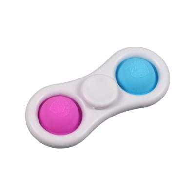 China Silicone Customized Flying Spinner Flying Spinner Professional Ripple Mini Single Handheld Toy for sale