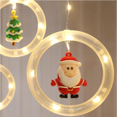 China Various Materials Curtain Lamp String Christmas Decoration Supplies Very Beautiful Christmas Lights Electric Fairy Lights for sale