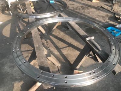 China De Aandrijving die van Crane Roller Swing Gear Slew van het bouwgraafwerktuig Ring Bearing voor Zonnedrijver zwenken die Metaalbewerkend Ind. ontginnen Te koop