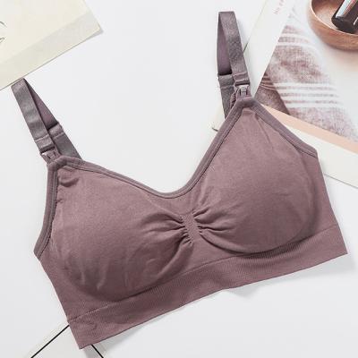 China Breathable Women Plus Size Maternity and Caregiver Bra from Front Open Maternity Pregnancy Breastfeeding for sale