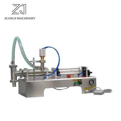 China 1L Food Chain Integration Semi Automatic Electric Liquid Filling Machine for sale